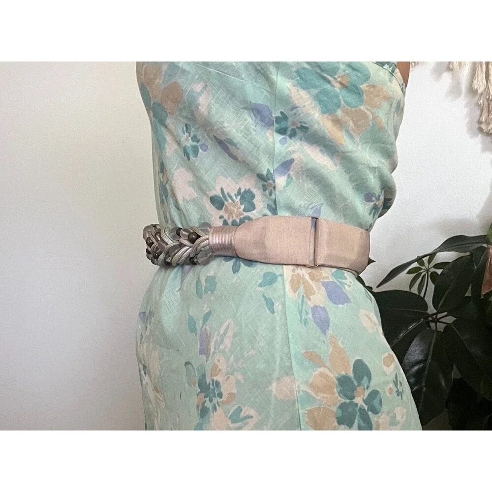 Vintage CAROLYN TANNER‎ DESIGNS 1980 Statement Belt Braided beaded Adjustable